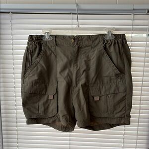 Men’s Reel Legend Khaki Cargo Shorts Size S